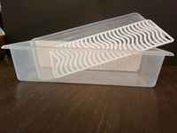 Reusable Food Storage Cont. w/Water Filter Shallow