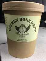Bone Broth-Chicken-Pastured-Back In Time Paper Container